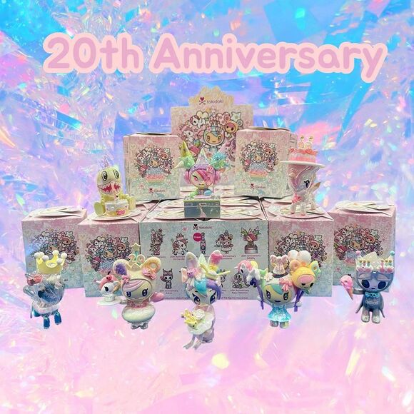 tokidoki 20th Anniversary Series Full Set w/Chaser - Picture 1 of 10